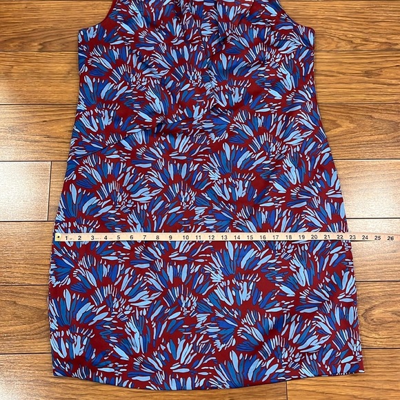 Banana Republic Ruffle Sleeveless Pattern Dress - Picture 11 of 14